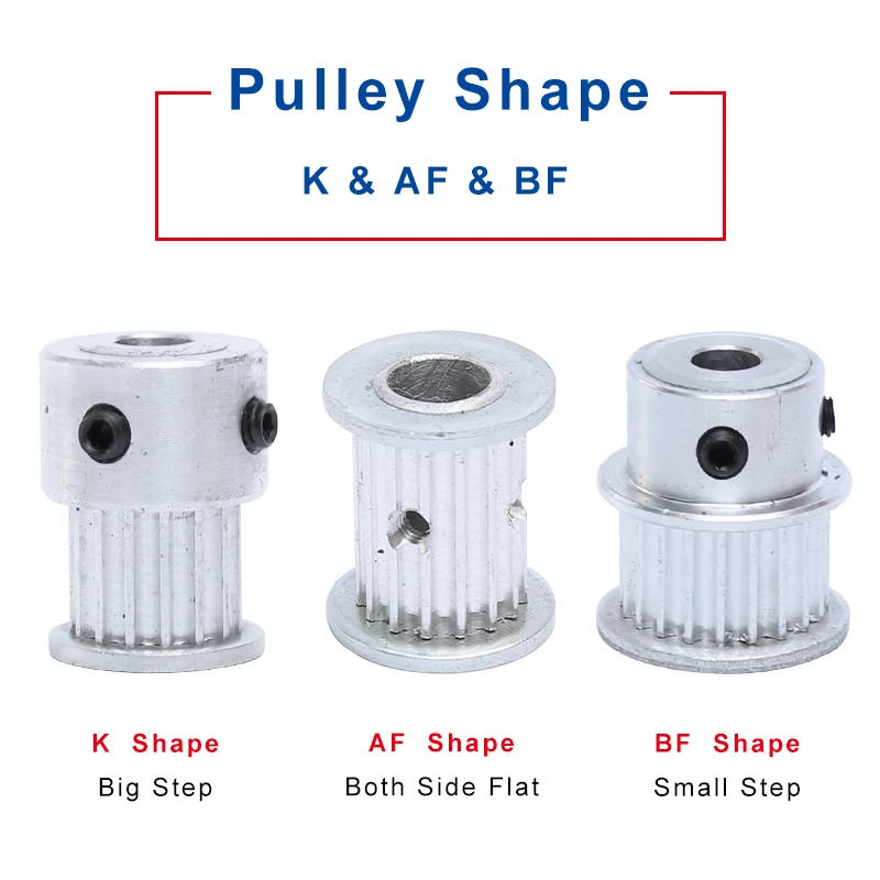 Timing Pulley 3M90T Inner Bore 8/10/12/14/15/19/20 mm Aluminum Belt Pulley Slot Width 16 mm For 3M-synchronous belt Width 15 mm