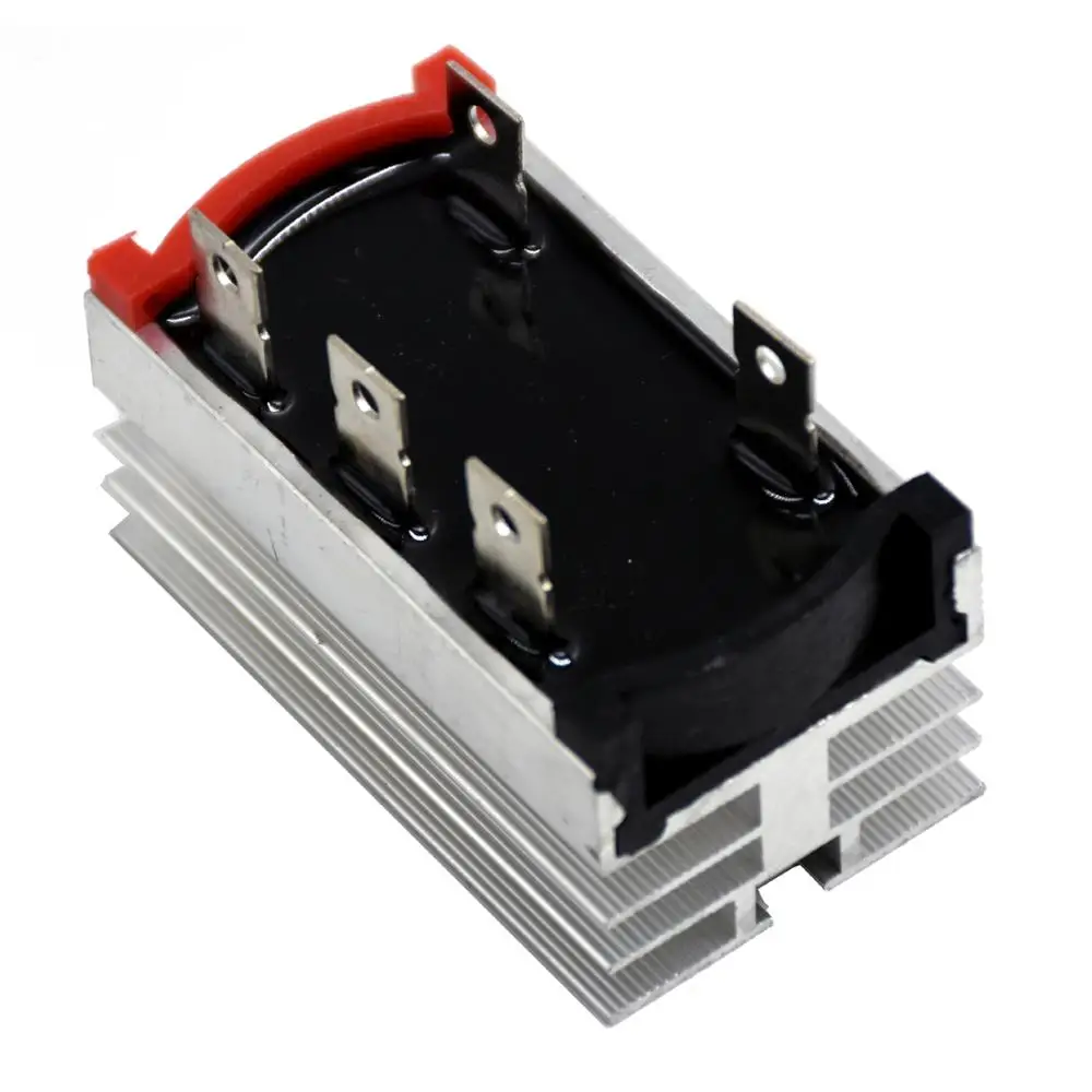 1200V 50A 3 Phase Diode Bridge Rectifier AC To DC，Charger, Aluminum Metal Case, Big Heat Sink/Cooling Block