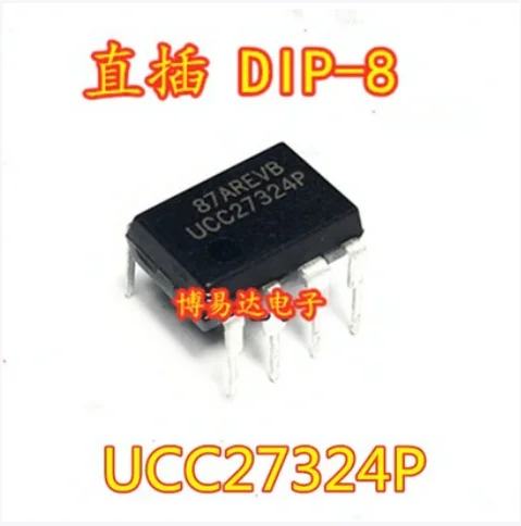 Free Shipping 30pcs UCC27324 UCC27324P DIP-8