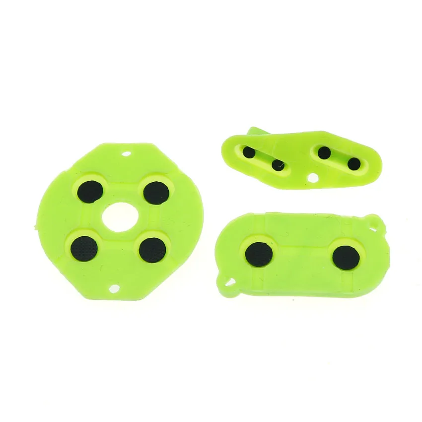 Cltgxdd 1set di pulsanti conduttivi in gomma per GB A-B D-pad Silicone Start seleziona tastiera per Nintendo Game Boy DMG-01