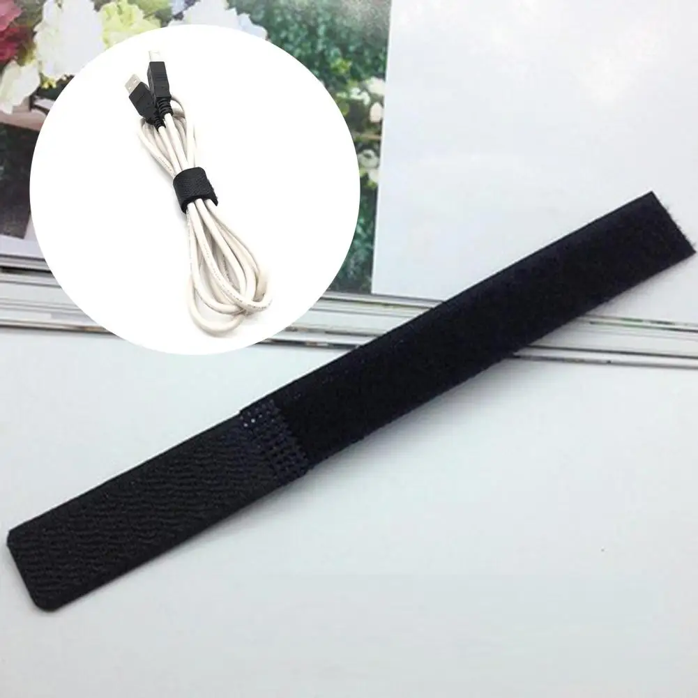 6Pcs Wire Storage Fastener Tape  Solid Lengthen Design Cable Tape  Convenient Cable Tape