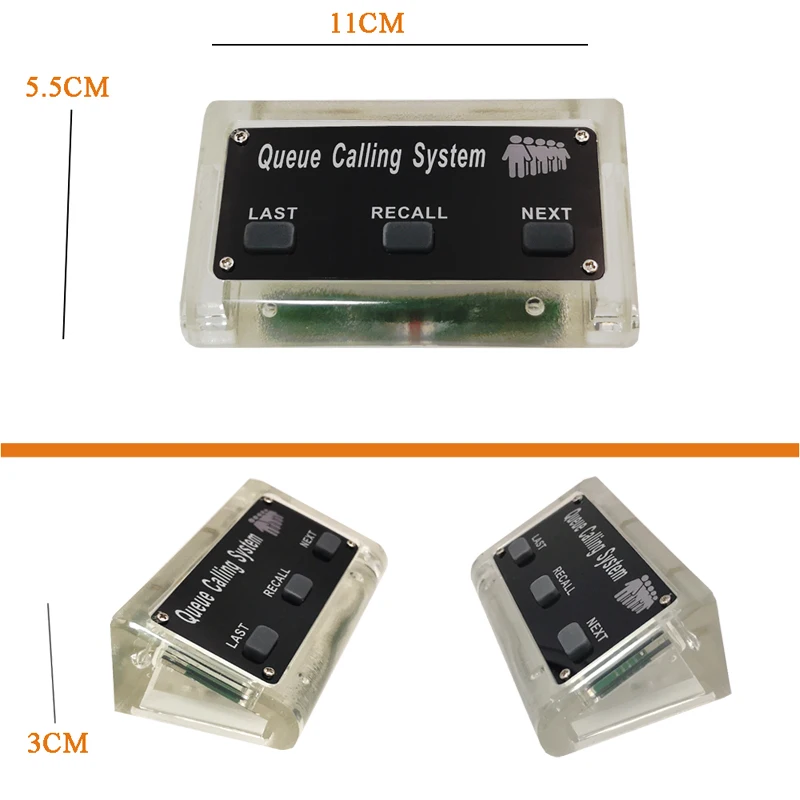 Queue Paging System Wireless Queue Call System Dot Matrix Display Show Tickets Number Can Change Language