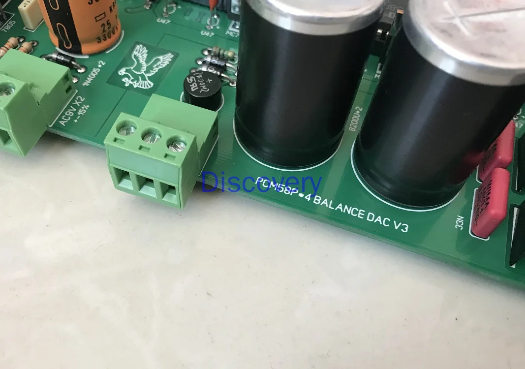 Fully Balanced Pcm58p X4 Dac Decoder Board