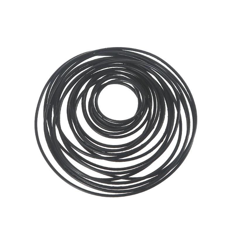 long 25-80mm/20Pcs/Lot Mix Machine Round shape Drive Belt Kit Replacement Rubber Belt Fit for Recorders Walkman DVD Dri