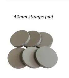 Kostenloser versand 10 stücke 42mm stempel pad für flash stempel maschine