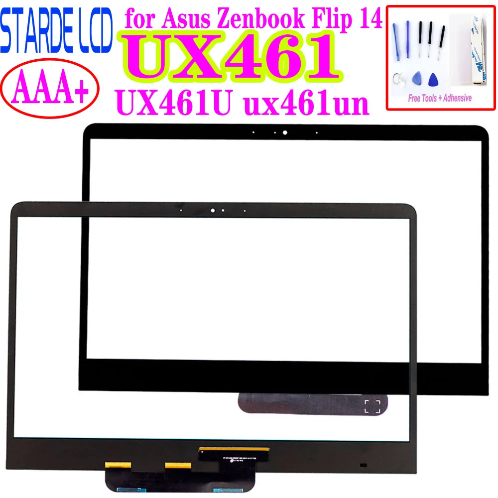 14inch Touch Screen Digitizer Glass for Asus Zenbook Flip 14 UX461U ux461un ux461