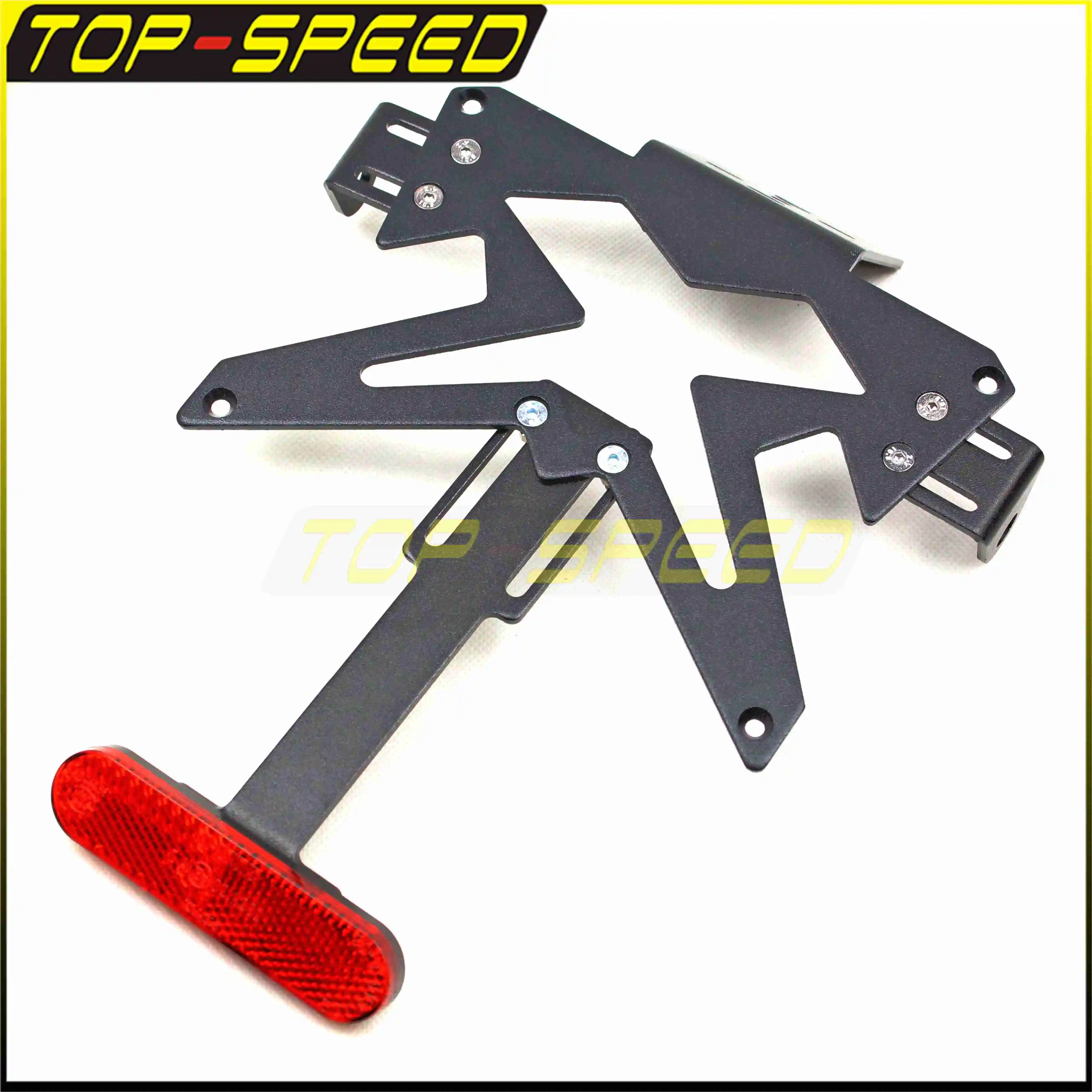 For Honda Yamaha Suzuki Kawasaki Ninja Z750 800 Z900 ER6N ER6F Universal Tail Tidy License Number Plate Holder Fender Eliminator