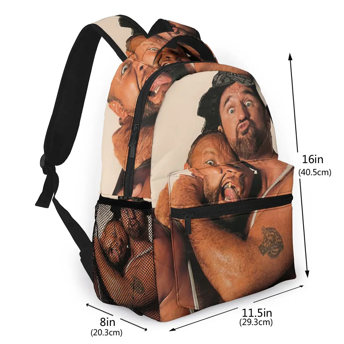 Wwf Wrestling Wrestler Backpack for Girls Boys Travel RucksackBackpacks for Teenage school bag