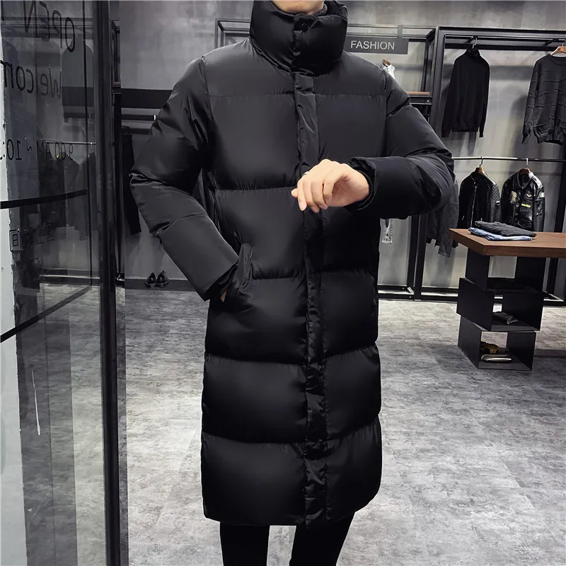 2024 winter Long style Mens fashion Parkas Mens Overcoat Winter Casual Jacket thicked warm coat Men Parka Coats size M-5XL MY11