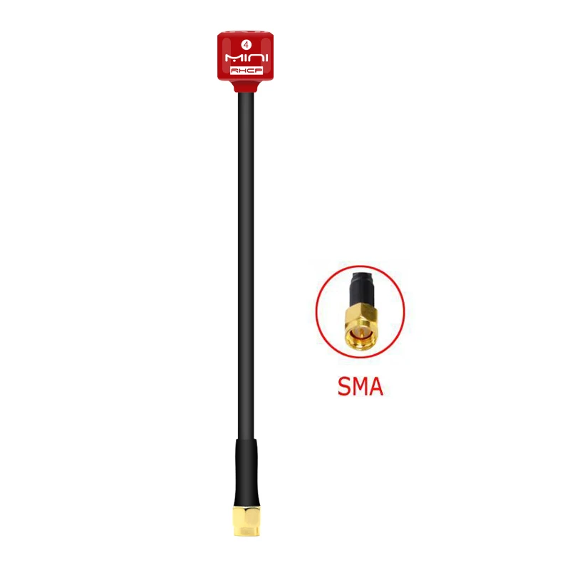 5,8 G Lollipop 4 RHCP Antenne High Gain 2,8 Dbi FPV Sender/Empfänger SMA/RP-SMA/MMCX/UFL Antenne für RC FPV Racing Drone Teil