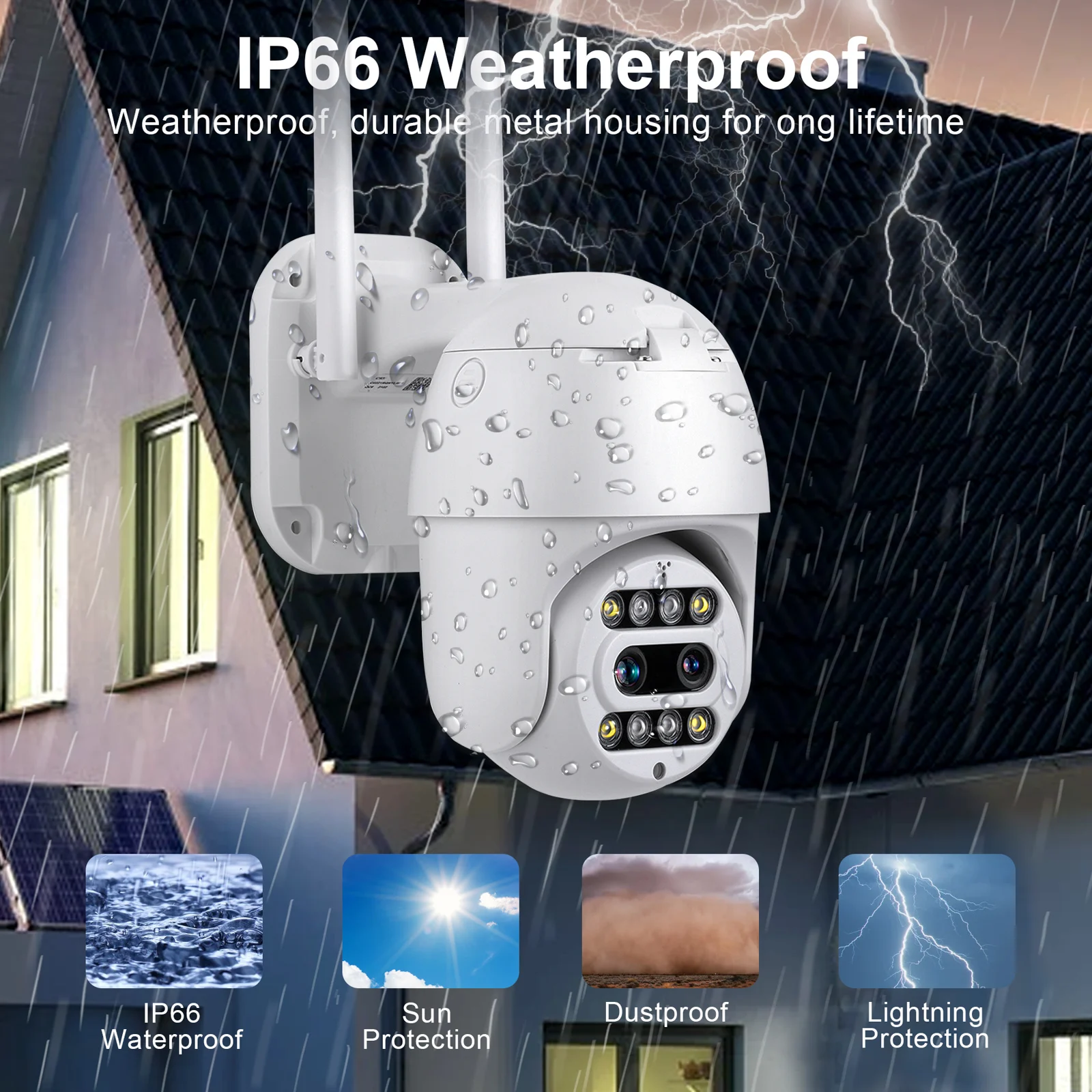 AZISHN 3MP كاميرا IP واي فاي PTZ 10X التكبير المزدوج عدسة الكاميرا اتجاهين الصوت الأمن CCTV قبة كاميرا مقاوم للماء P2P سرعة السيارات تتبع