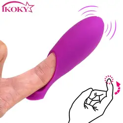 Mini Finger Vibrator G-spot Vagina Stimulation Clitoris Stimulator Sex Products Adult Sex Toys for Women Vibrating Massager