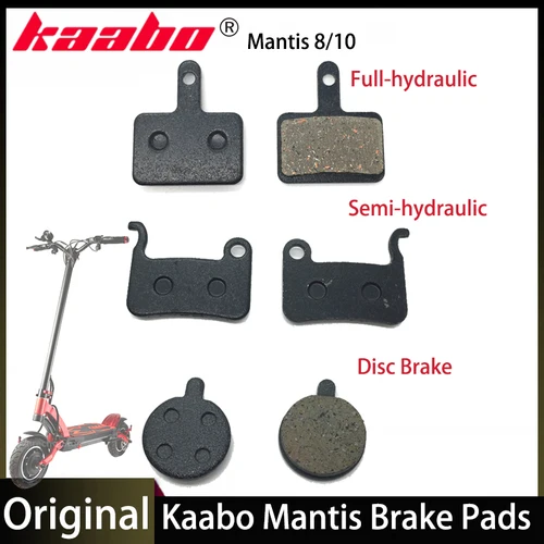 Pastillas de freno para patinete Kaabo Mantis, freno de disco semihráulico para monopatín de 8 pulgadas y 10 pulgadas