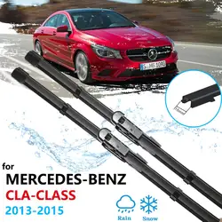 Escobillas de limpiaparabrisas para Mercedes Benz, accesorios de parabrisas para coche clase CLA 2013, 2014, 2015, CLA180, CLA200, CLA220, CLA250, CLA45, AMG, CDI