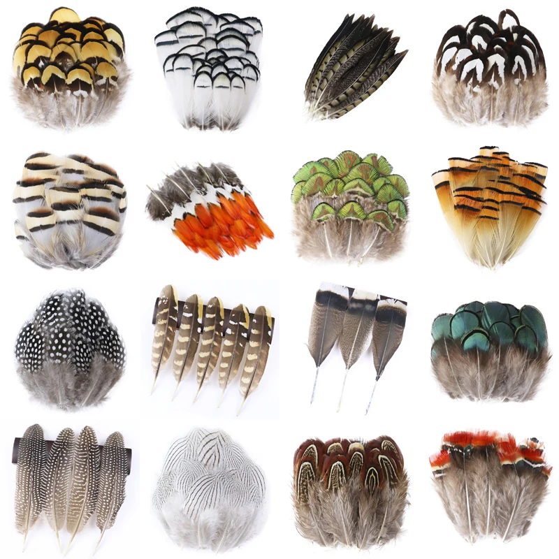 الجملة ريش الدراج الطاووس الطبيعي للحرف اليدوية أعمدة النعام ديكورات منزلية لحفلات الزفاف Plumas بها بنفسك مجوهرات #2