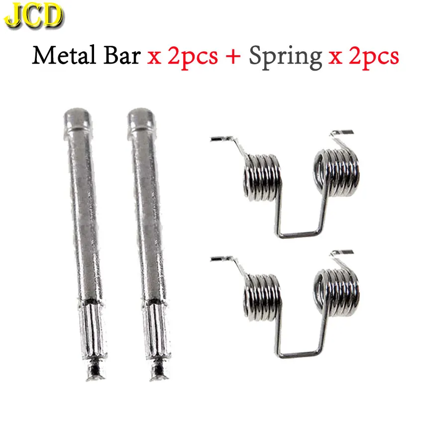 JCD 4PCS LT RT Trigger ฤดูใบไม้ผลิปุ่มสำหรับ XBOX Series S X Controller เปลี่ยนสนับสนุนโลหะผู้ถือบาร์ปุ่ม