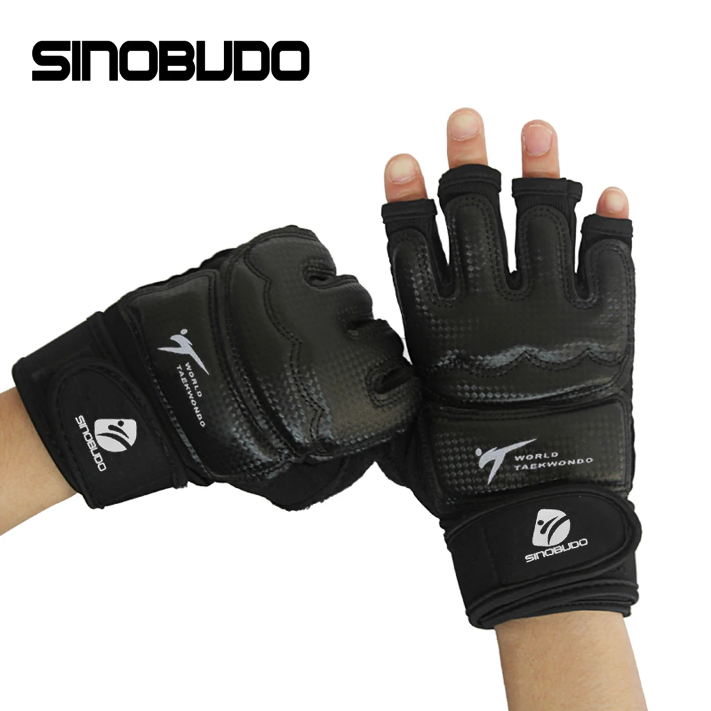 

PU WT Approved Adult KIds Protect Gloves Taekwondo Ankle Protector Support Fighting Karate Hand Guard Kickboxing Palm Protect