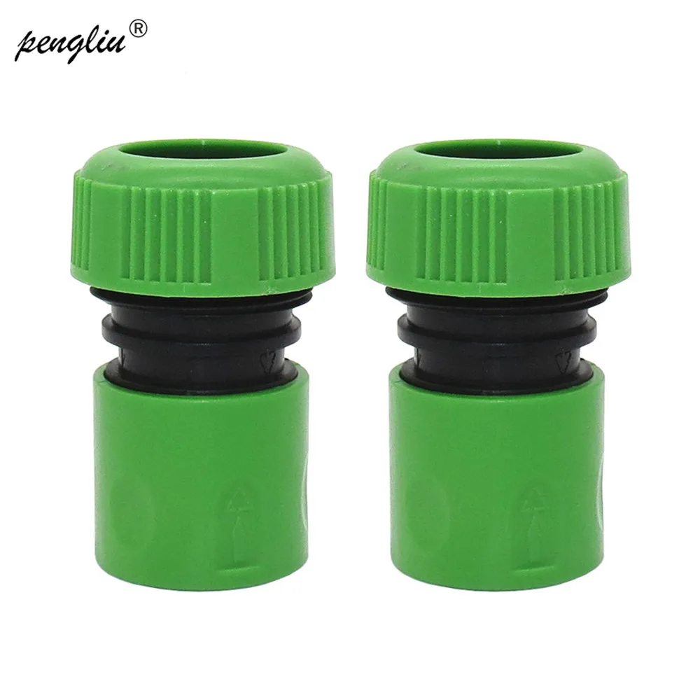 

2Pcs 3/4'' Hose Pipe Fitting Set Quick Car Wash Hose Connector Adapter Garden Lawn Tap Garden Accessorie For Diameter 16mm IT194