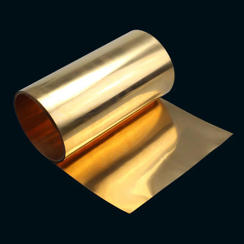 

200mm Width Beryllium Copper Sheet C17200 0.1-0.6mm Beryllium Bronze Plate Corrosion Resistance Industry Materials For Metalwork