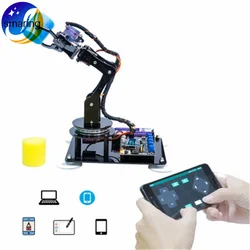 5DOF Robotic Arm Kit Stem Robotics Kit With High Quality For Arduino