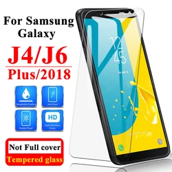 2pcs/lot Tempered Glass for Samsung Galaxy J6 Plus J4 2018 Protective Glas Screen Protector for J6plus Screenprotector J62018