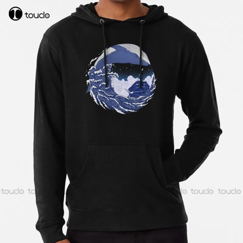 new The great whale  Hoodie boys hoodies