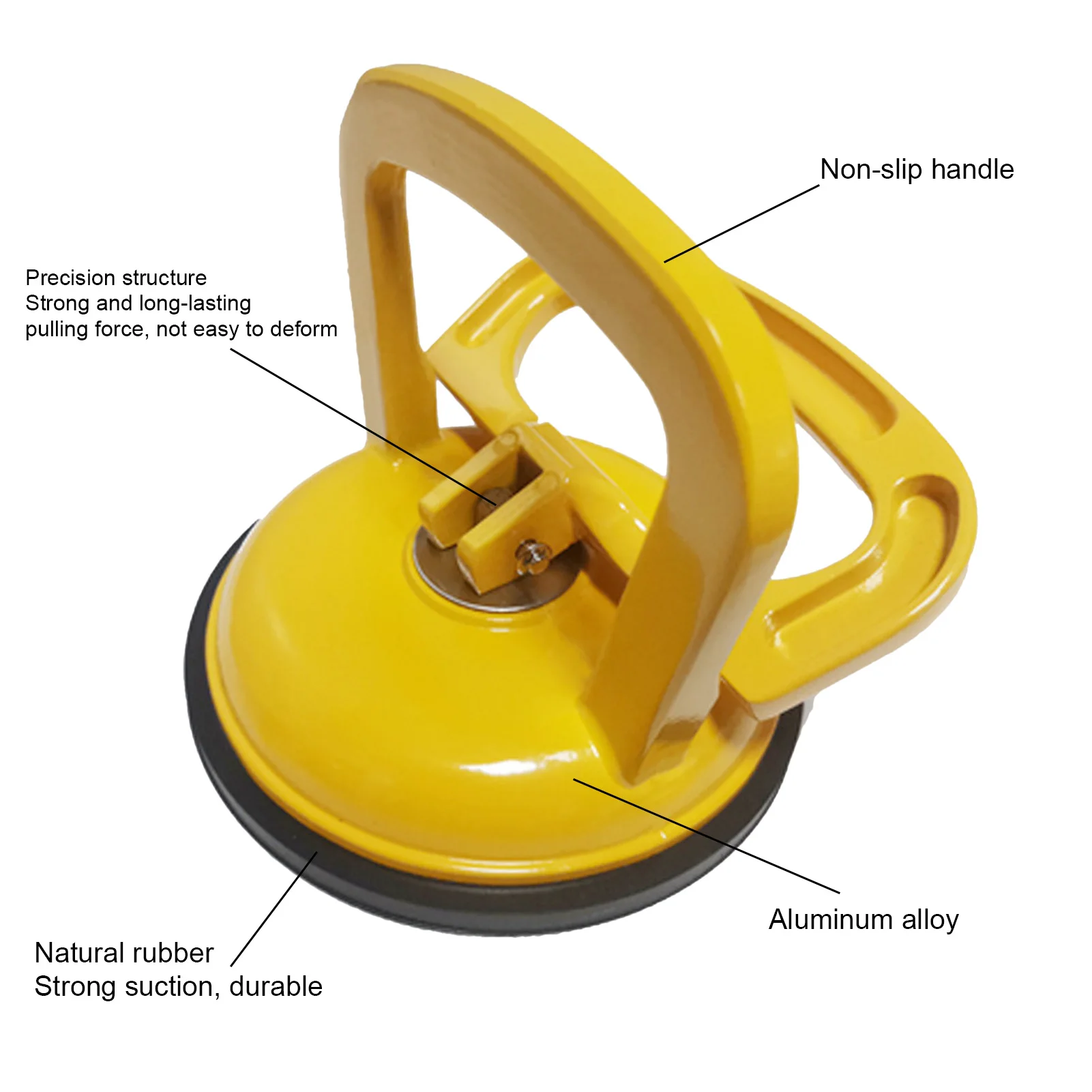 Vacuum Suction Cup Heavy Duty Sucker Puller For Glass Tiles Lift Mobile Phone Plastic Screen Dismantling Suction Cup Drop Ship