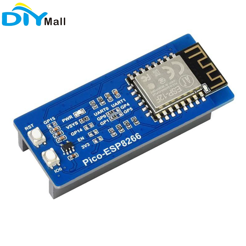 Modulo di espansione WiFi Waveshare ESP8266 per Raspberry Pi Pico supporta protocollo TCP/UDP comunicazione UART al comando