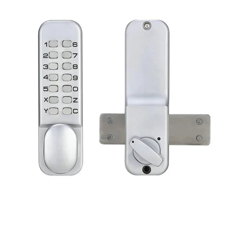 

Zinc Alloy Door code Lock Mechanical Keyless Surface Mount Deadbolt waterproof