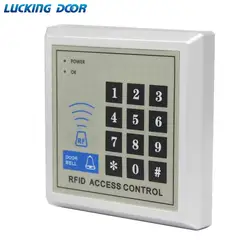 LUCKING-sistema de Control de acceso para puerta, dispositivo de seguridad con tarjeta IC, RFID, 13,56 MHZ, 450 usuarios