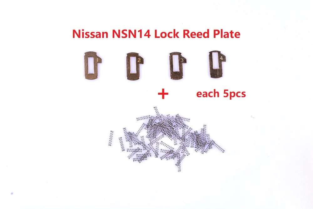 (20pcs) NSN14 Good Quality Car Lock Reed Locking NSN14 Lock Plate For Nissan Teana Sunny SYLPHY Key Repair Kits