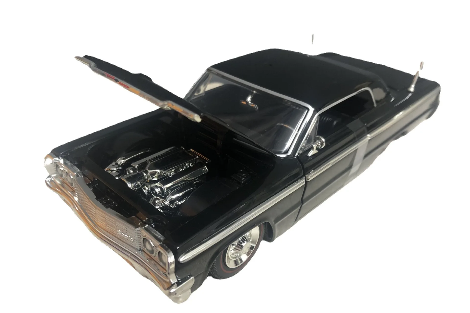 Children\'s 1:24 Scale Vintage Old 1964 Chevrolet IMPALA Chevy Diecasts & Toy Vehicles Car Model Metal Auto Souvenir Gift Jada