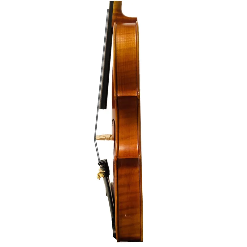 Strad style SONG Master 4/4 violin ,Whole best flamed back, Indonesia A grade ebony accessories#15267