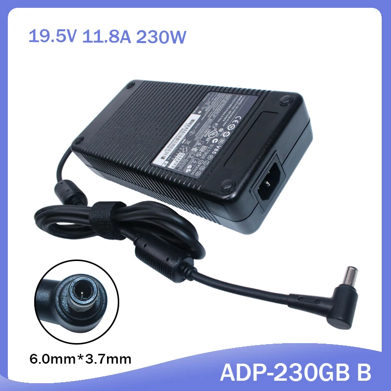 

230W 19.5V 11.8A For Asus ROG Zephyrus GX501VS GX501VI GL702VS GL702ZC GL702V Gaming ADP-230GB AC Adapter Laptop Charger