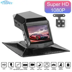 1080P Auto Elektronik Center Konsole HD Nachtsicht Dual Objektiv 2 Inch Auto DVR Zyklus Aufnahme Fahren Recorder Video recorder