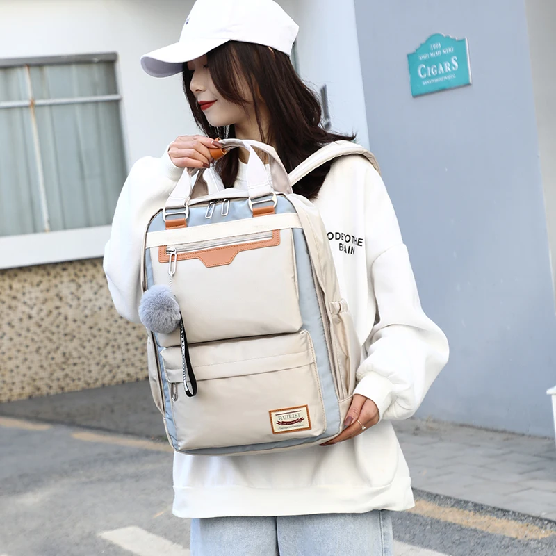 Mochila bonita de moda para niñas, morral de hombro de viaje para estudiantes de secundaria, morral escolar para niños y mujeres, novedad de 2019