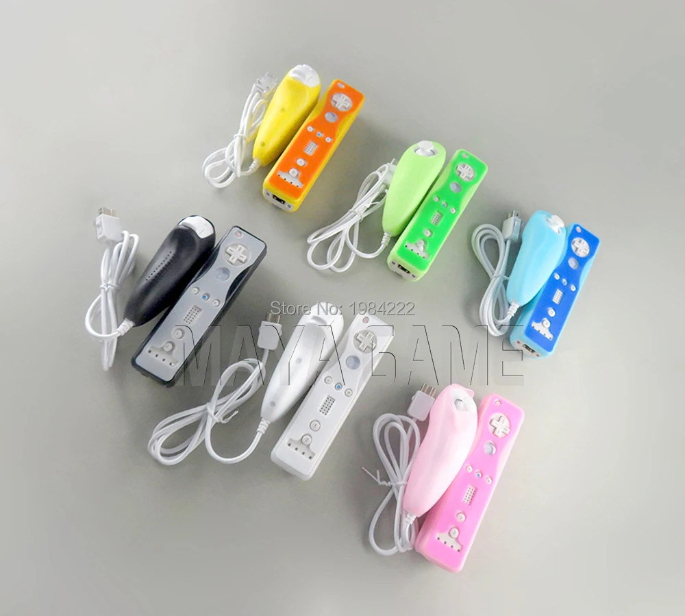 20sets Soft Silicone Cover Case Protective Sleeve For Nintendo Wii Remote Left Right Controller