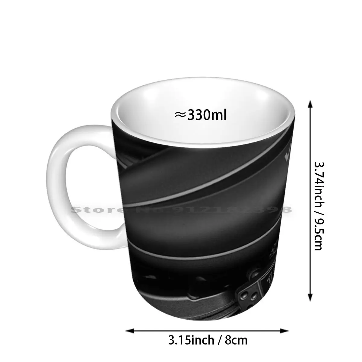 Engine Ceramic Mugs Coffee Cups Milk Tea Mug Bike Blackandwhite Motorbike Motorcycle Show Bikeshow Creative Trending Vintage