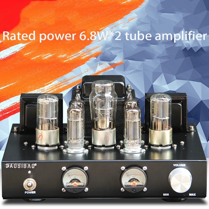 220V M2c 6,8W*2 8Ohm High-End HIFI Röhrenverstärker, Klasse A Single-Ended Parallel Reiner Röhrenverstärker