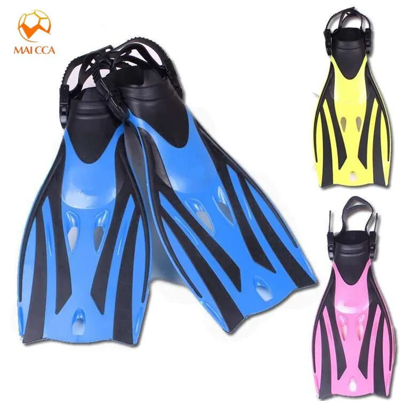 Diving Fins Diving Flippers Children Adjustable Scuba Kids Swim Anti Slip Shoes Submersible Snorkeling Surfing Sock Boots