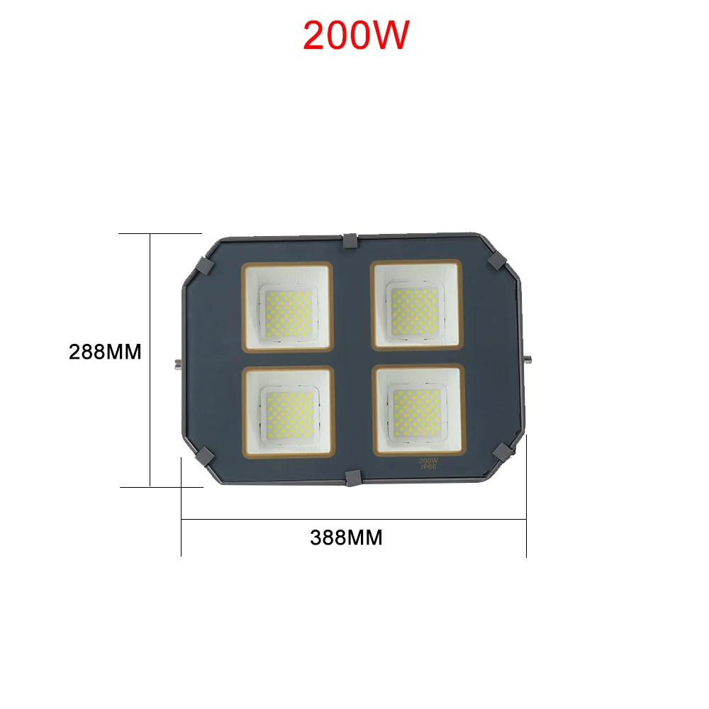 Projectores de iluminação ao ar livre 200w 300 600 projetor alta potência jardim árvores edifício lâmpada exterior quadrado holofotes à prova dwaterproof água