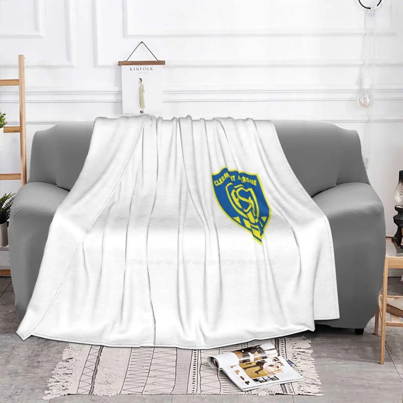 Asm Clermont Auvergne Soft Warm Light Thin Blanket French Rugby French Team Top 14 Fan Clermont Ferrand Asm Clermont Auvergne H