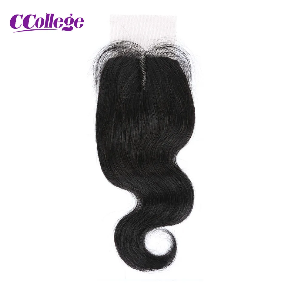 Body Wave Lace Closure Only Human Hair Lace Closure 2x4 T Middle Part Lace Closure Cheap Lace Closure Brazilian Remy Hair