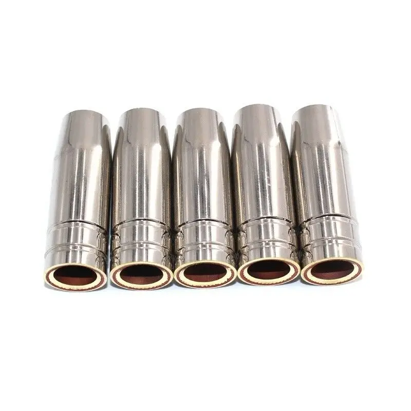 5/10PCS 15AK Gas Nozzle Euro Style MIG Welding Gun Tip Nozzle Shield Cup for MB 14AK 15AK MIG Welding Torch