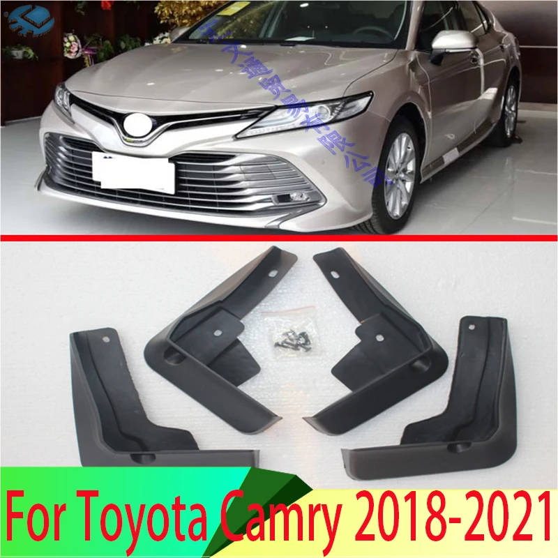 

For Toyota Camry 2018 2019 2020 2021 Mud Flaps Splash Guards Fender Mudguard Kit Mud Flap Splash Guards Mudguard Car styling