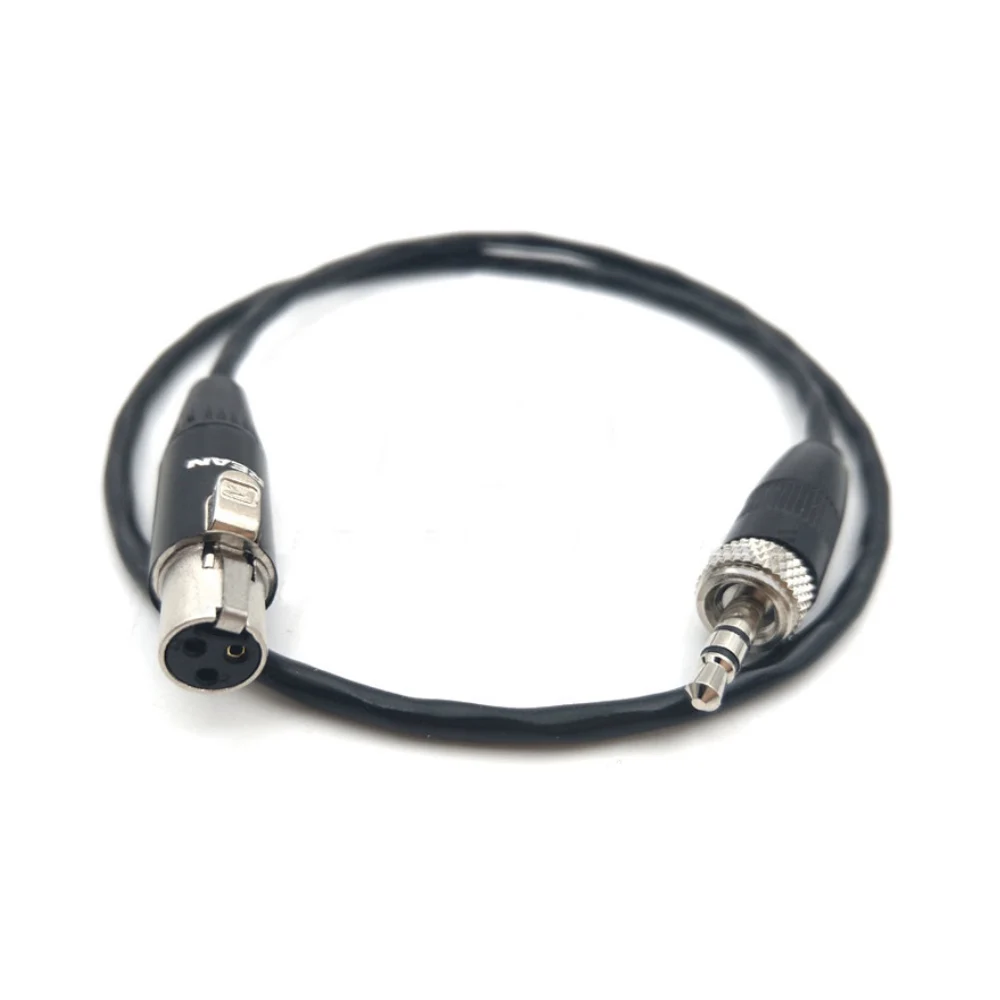 3 Pin XLR Female to 3.5mm Stereo TRS Male Balance Microphone Audio Mic Speaker Cable 50cm