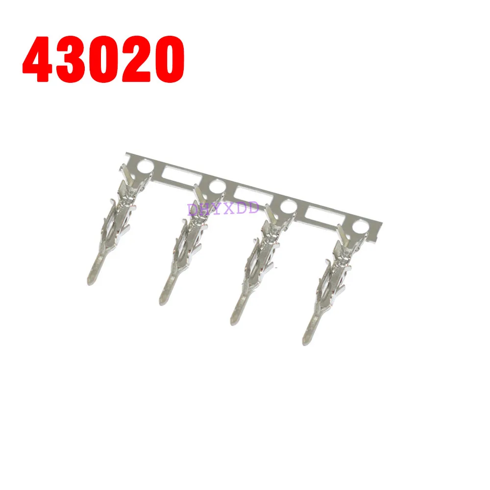 100Pcs Molex 3.0 Female Male Terminal Micro-Fit 3.0mm Connector Female Terminal 43020 Pins Male Terminal 43025 Pins