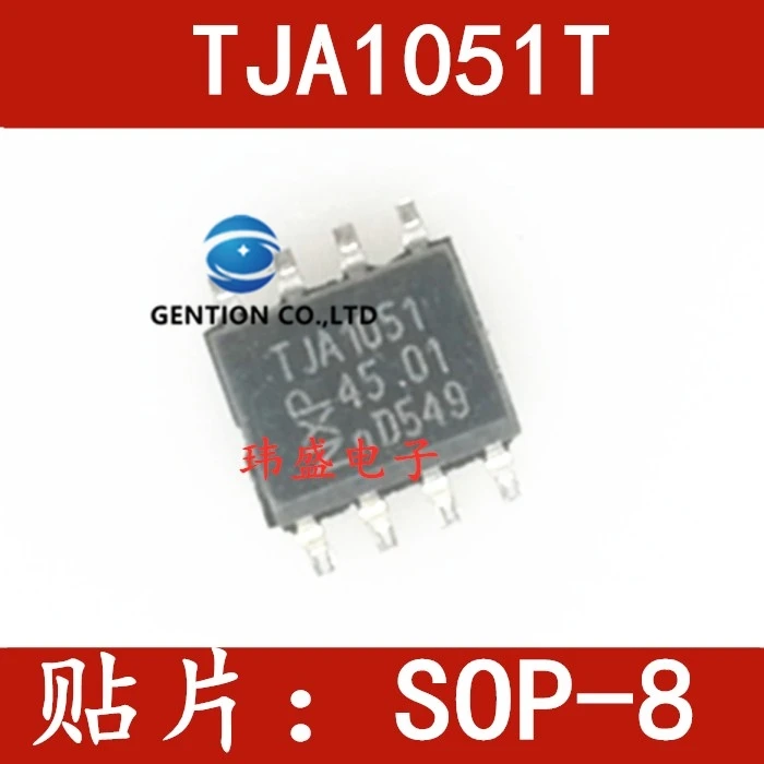 

10PCS A1051 TJA1051T SOP8 TJA1051 transceiver IC CAN communication line driver in stock 100% new and original