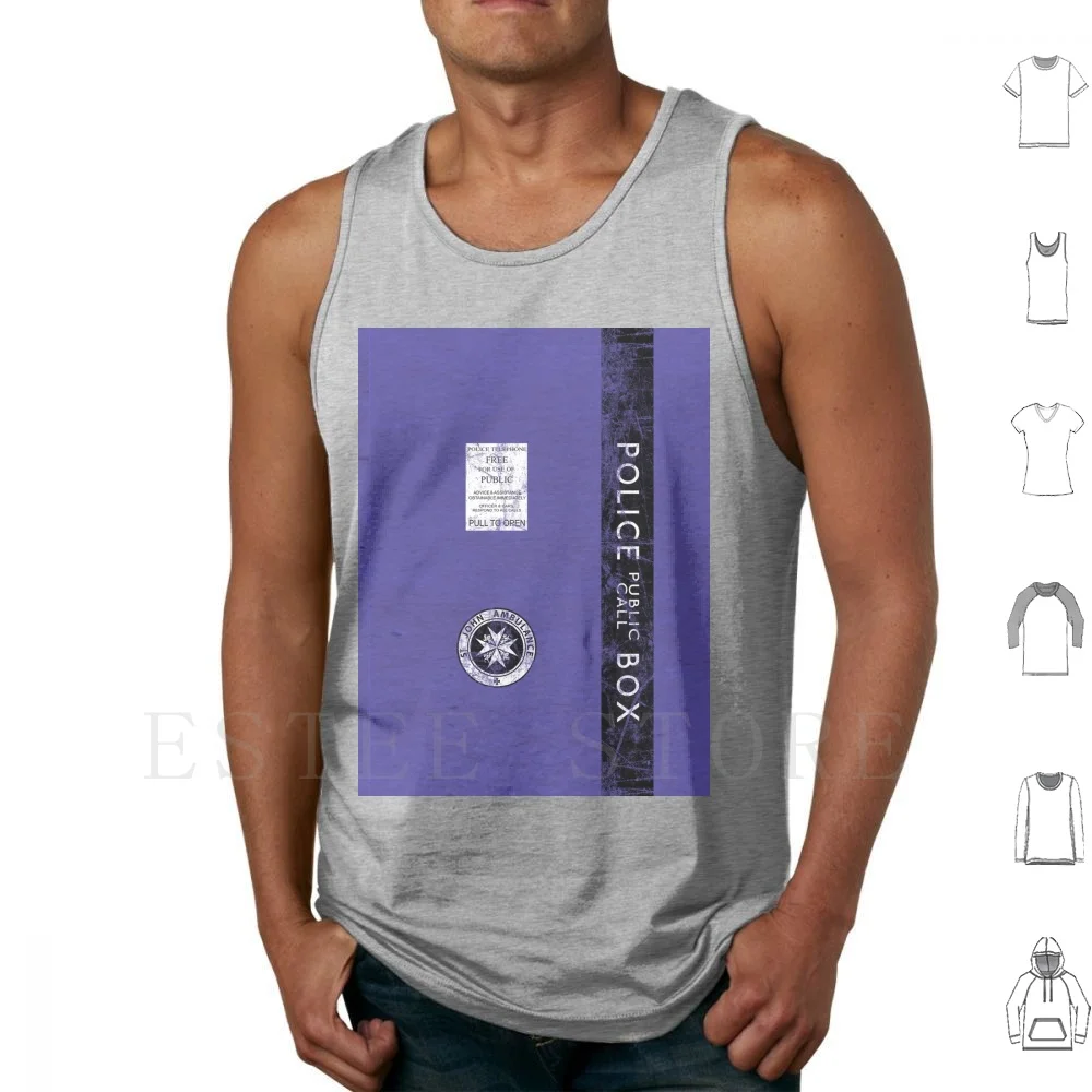 The Tardis Backpack / Duffle Bag ( All Profits Are For A Reforestation Project. ) Tank Tops Vest Sleeveless Ship Space Once