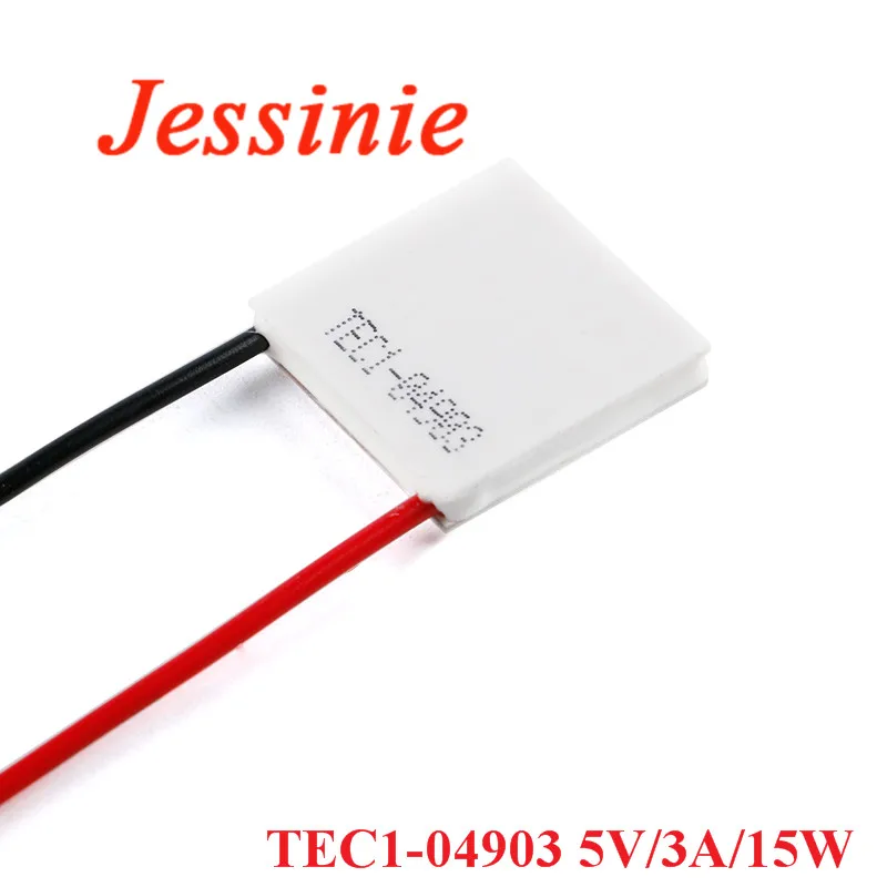 TEC1 TEC1-04901 04902 04903 04905 04906 12706 5V Semiconductor Refrigerator Thermoelectric Cooler Lithium Battery Portable 20*20